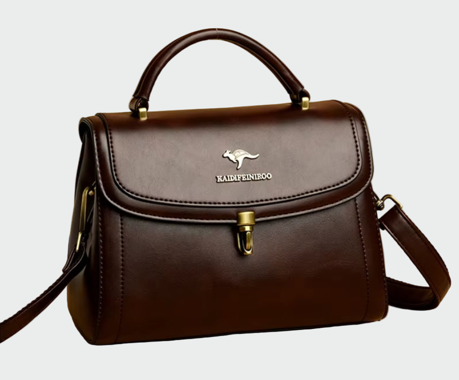 Bolso de Hombro Elegante Atemporal Dorado