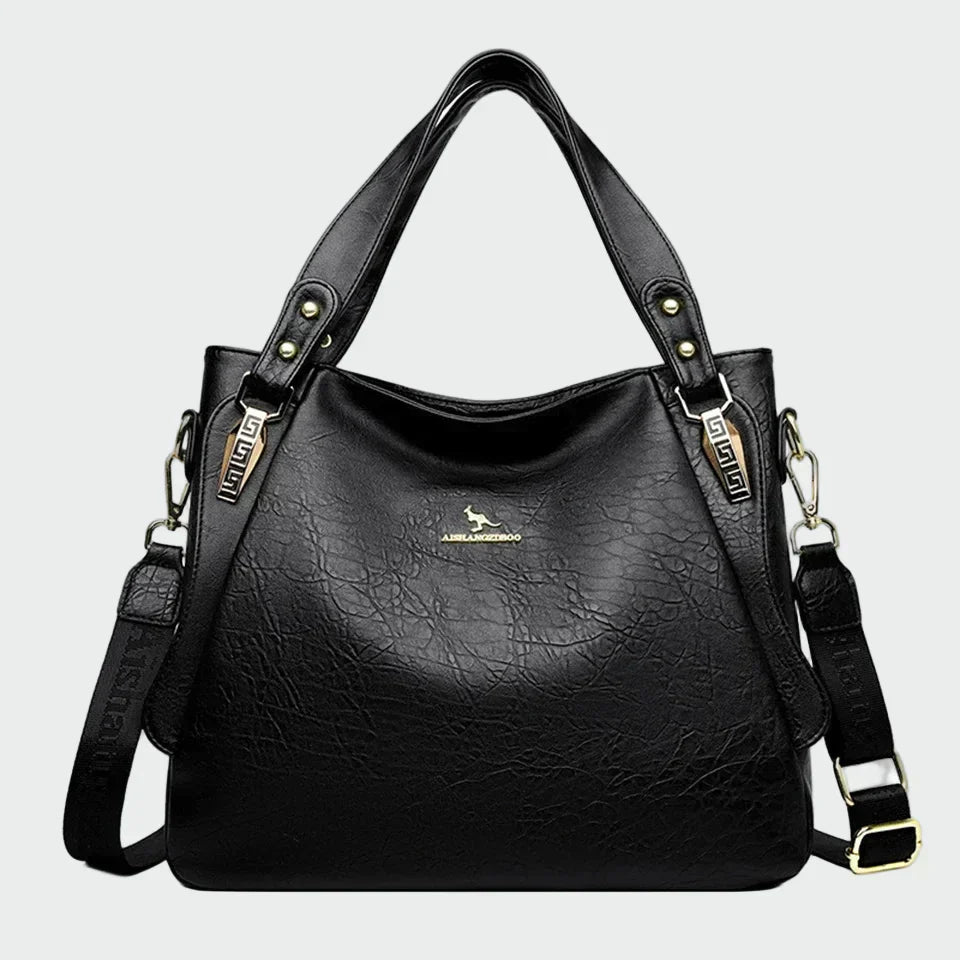 Bolso Tote Elegante Atemporal Marrón