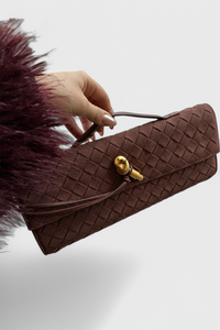 Melani - Mochila clásica de ante