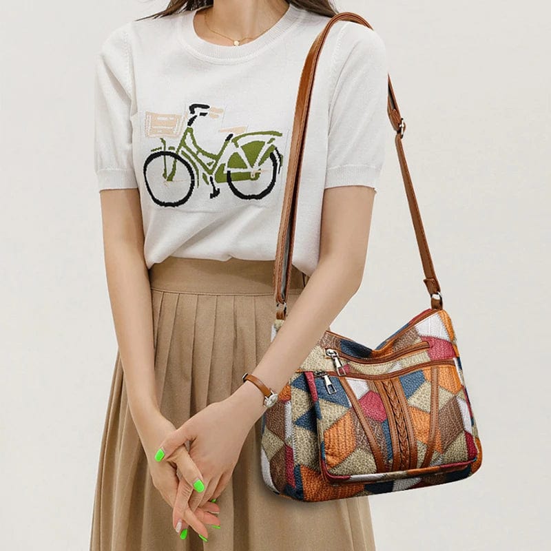 Solera | Bolso de Mano en Mosaico