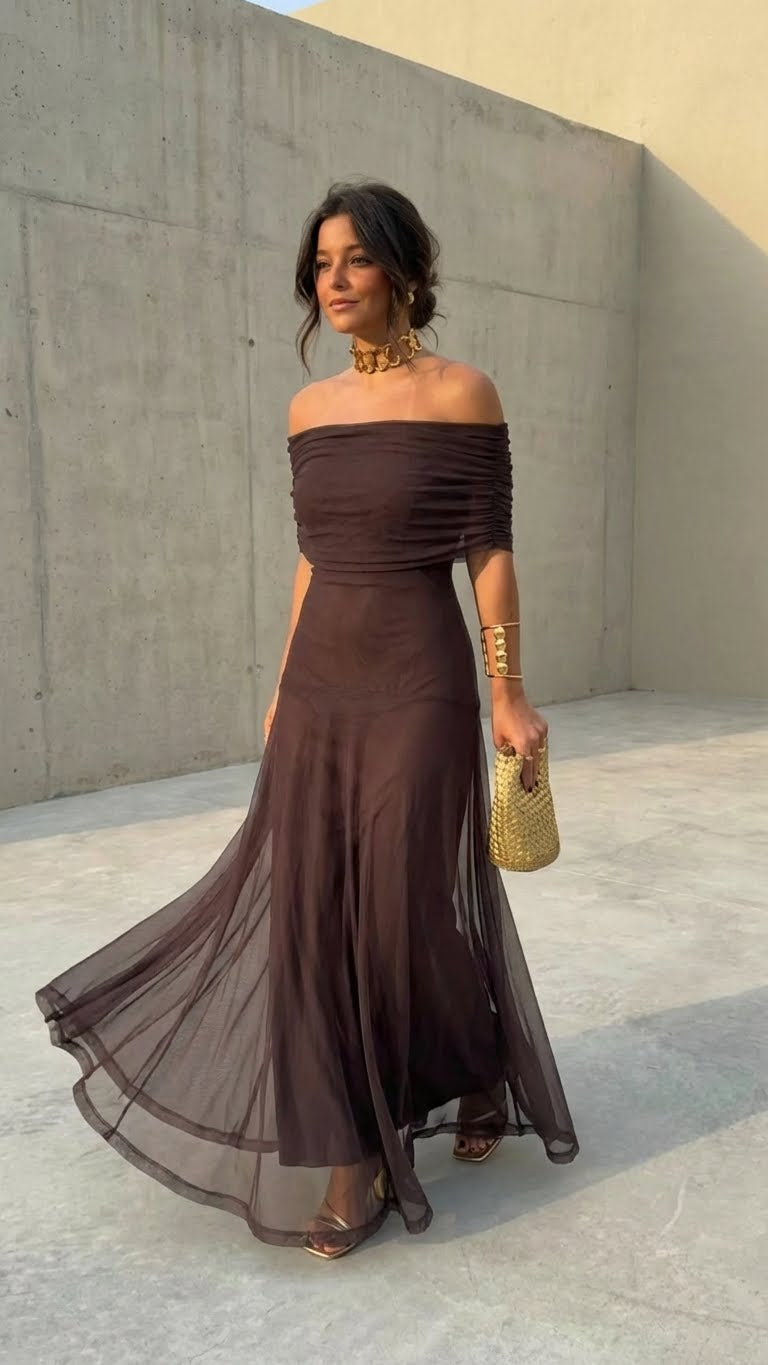 Sierra - Vestido largo de diseño