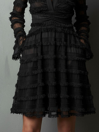Rosa | Vestido mini elegante con escote V profundo