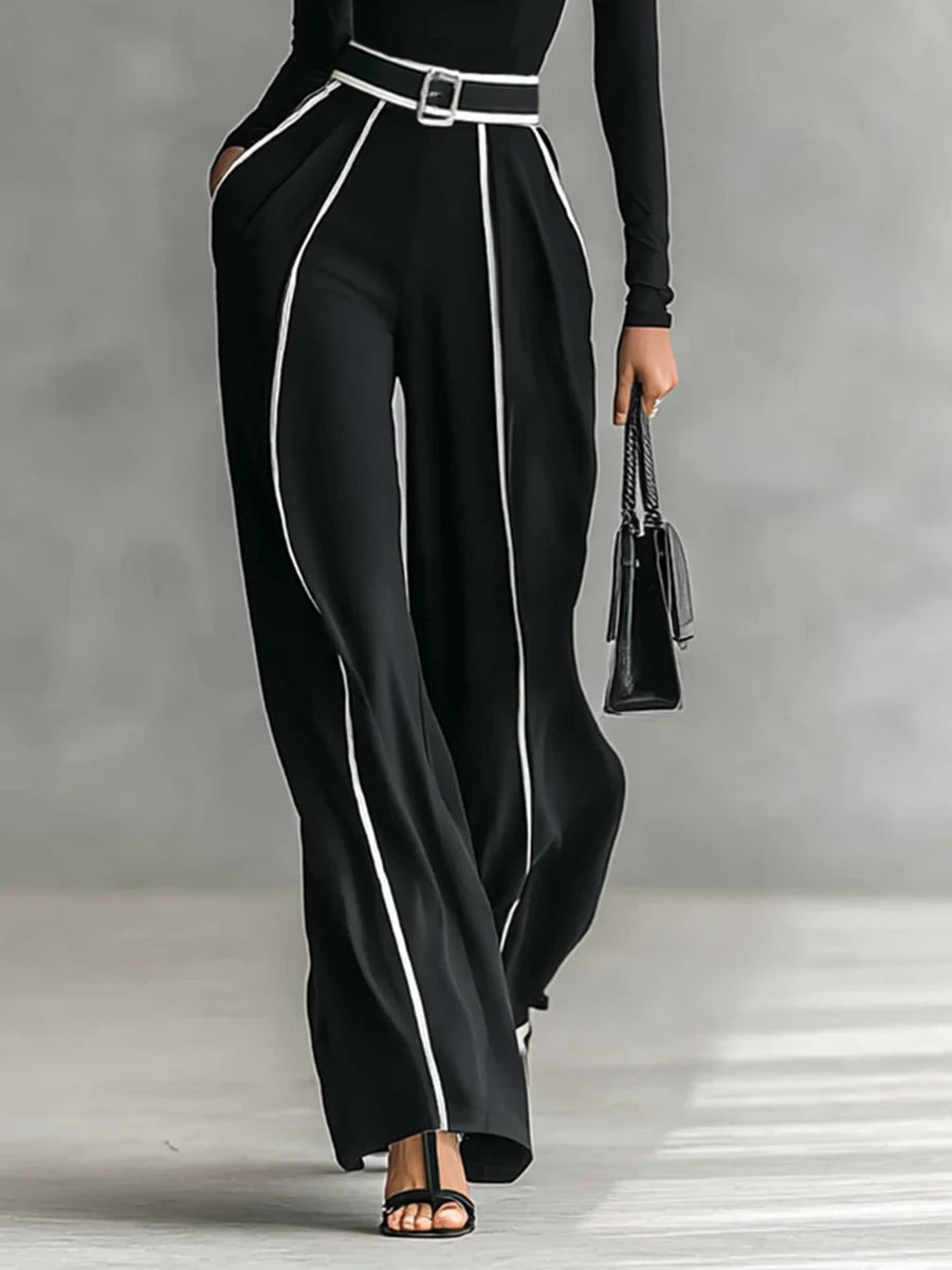 Veralia | Conjunto elegante con detalle de contraste