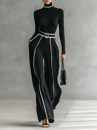 Veralia | Conjunto elegante con detalle de contraste