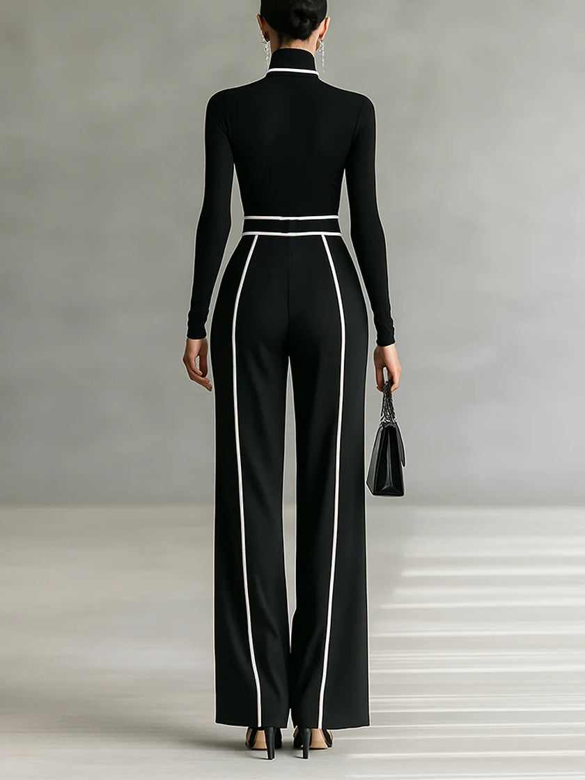 Veralia | Conjunto elegante con detalle de contraste