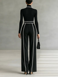 Veralia | Conjunto elegante con detalle de contraste