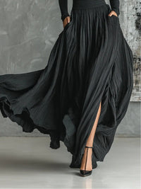 Evarista | Conjunto elegante con falda plisada