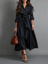 Marise | Vestido maxi elegante con lazo