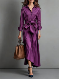 Marise | Vestido maxi elegante con lazo