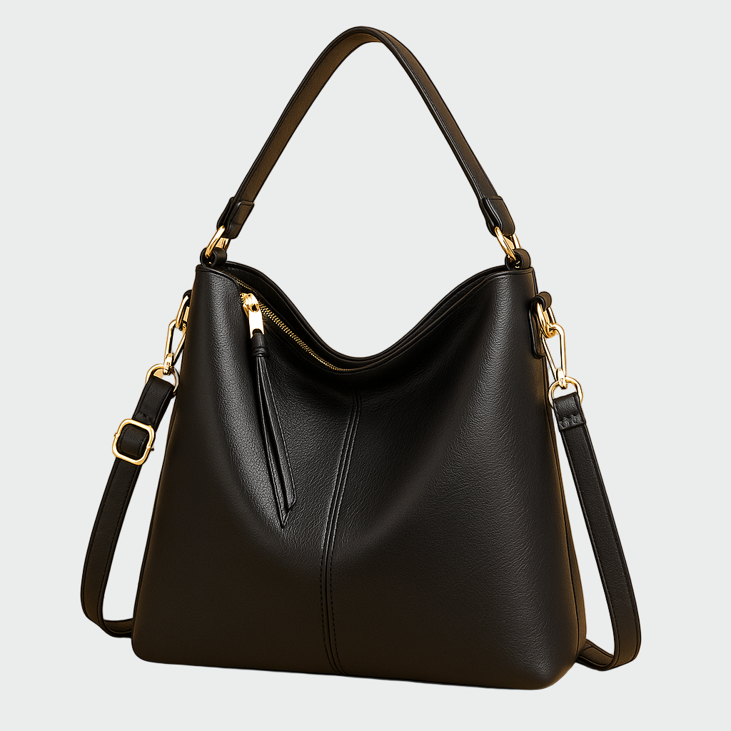 Bolso Hobo de Piel Clásico