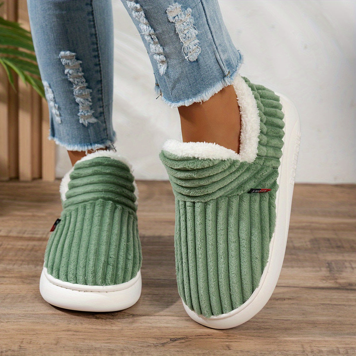 Zapatillas de casa de peluche CozyStep