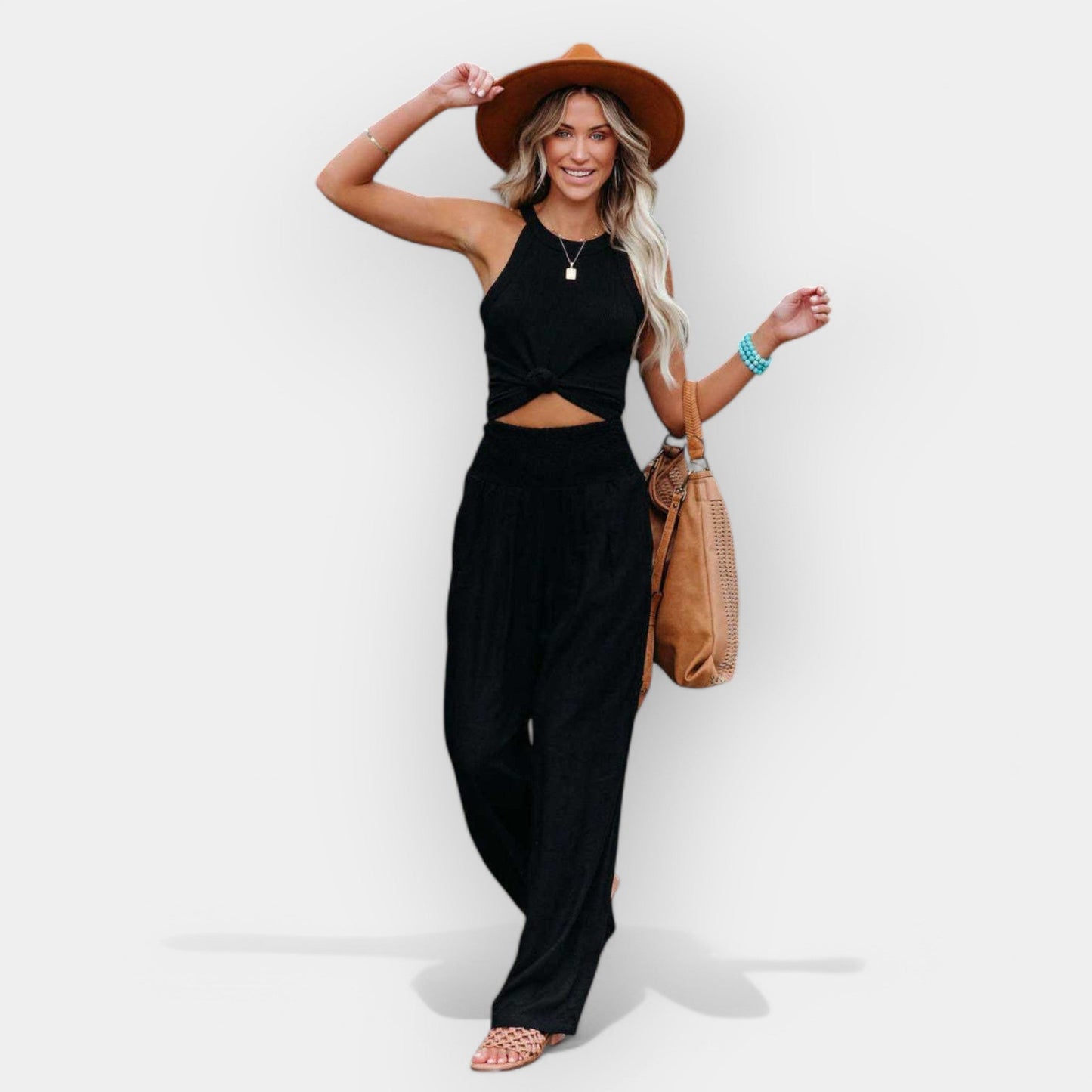 Pantalón ancho cómodo