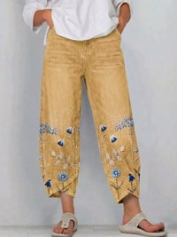Velora | Pantalones Bordados Casual Chic