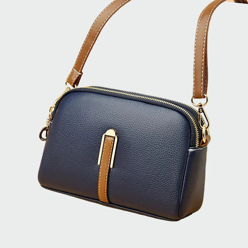 Bolso de Hombro de Piel Elegante