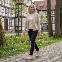 Flora| zapatos ortopédicos cómodos con cremallera