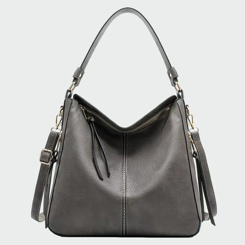 Bolso Hobo de Piel Clásico