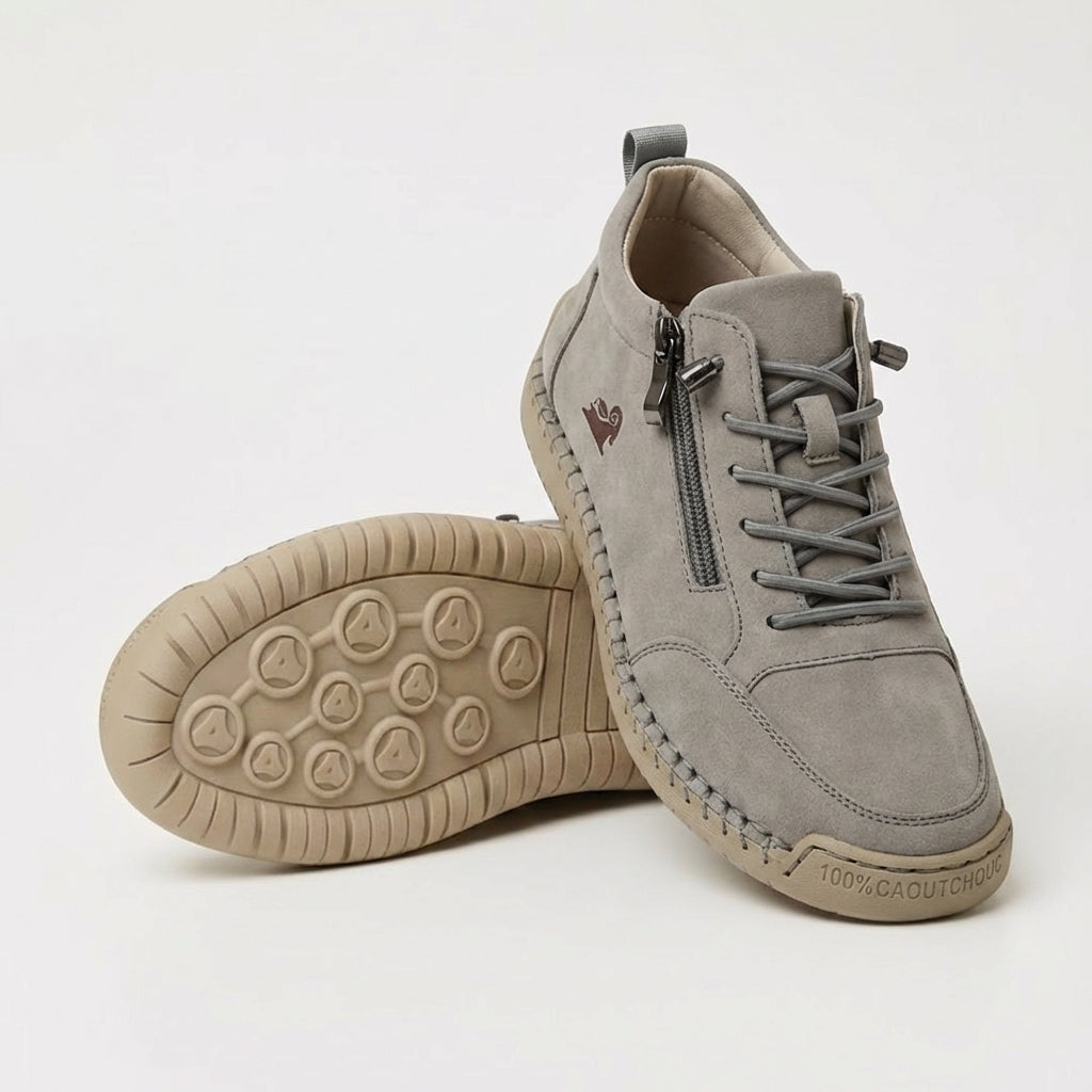 Flora| zapatos ortopédicos cómodos con cremallera