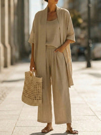 Linnea | Conjunto de lino ligero